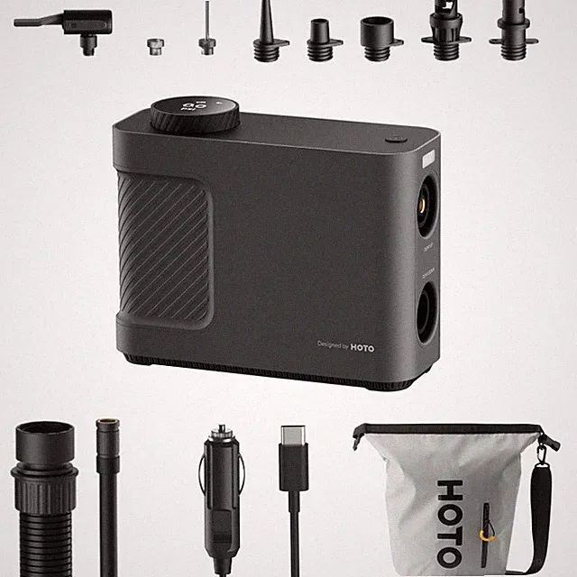 Air Pump Master, Portable Cordless Tire Inflator, Electric Air Pump