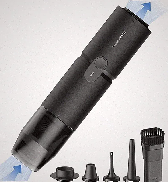 HOTO 4WAY small air cleaner vacuum blow two-in-one air blower inflator New