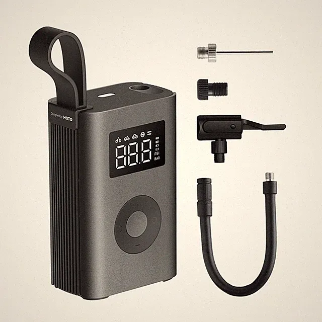 HOTO Air Pump ADV, Tire Inflator Portable Air Compressor with Digit... Fast Ship