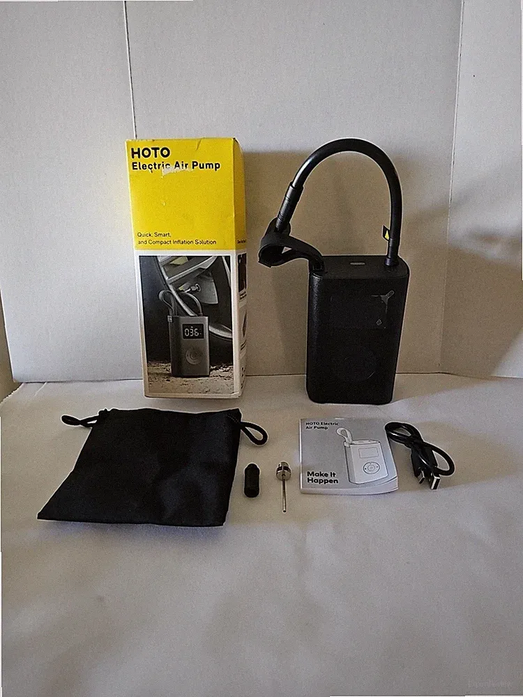 HOTO Electric Air Pump (QWCQA001) , Cars, Trucks, Bikes !