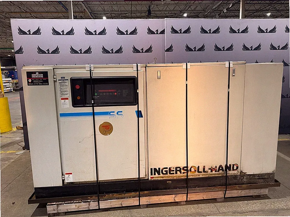 INGERSOLL RAND SSR‑XF100 Rotary Screw Air Compressor USED