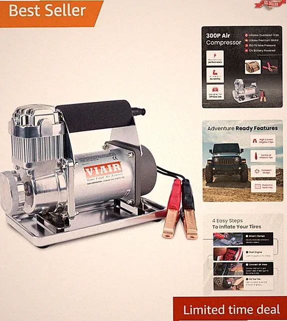 Lightweight 150 PSI Air Compressor: Essential Tool for Trucks and SUVs