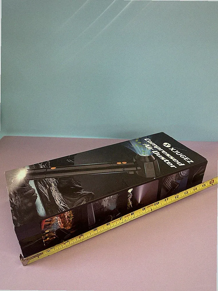 XL 40CM PREMIUM SZ COMPRESSED AIR DUSTER 180000RPM 3500mAh 3lb Big Jobs Camping